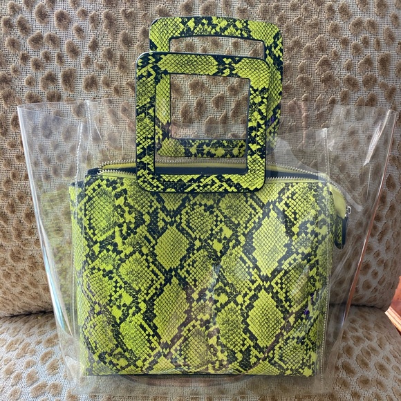 neon pvc bag